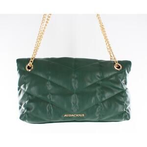 AUDACIOUS BY Sassy Jones SUPER RARE Green Handbag #SJ82